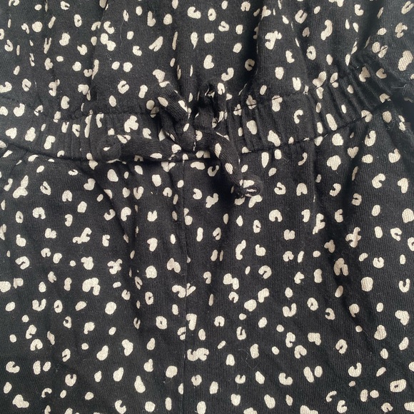 Old Navy Black & White Floral Romper Jumpsuit size 3 Toddler - Picture 5 of 7